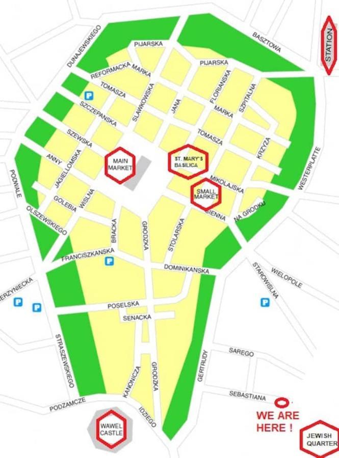 קרקוב Cosy Studio Apartment מראה חיצוני תמונה